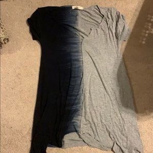 Multi colored v neck